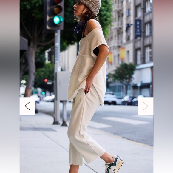 NWT Free People Movement One To Beat Beat Set in Gray Opal Size: L - Picture 4 of 5